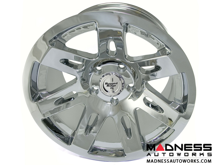 Jeep Gladiator XHD Wheel 17x9" Chrome MADNESS Autoworks Auto